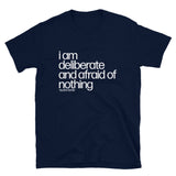 I am Deliberate and Afraid of Nothing Audre Lorde Quote Shirt Gift By SistaTV Black Owned Business